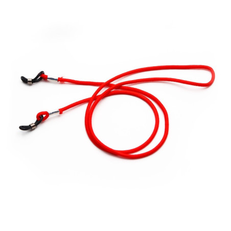 Snur pentru ochelari elastic, Rosu, 67 cm