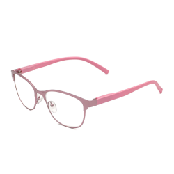 Eyeglasses with metal frame Lumin Pink
