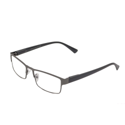 Ochelari de vedere cu lentile din sticla, rama metalica si balamale cu arcuri metalice P389 Negru