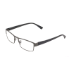 Ochelari de vedere cu lentile din sticla, rama metalica si balamale cu arcuri metalice P389 Negru