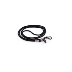 Snur pentru ochelari din material textil, negru