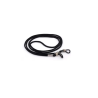 Snur pentru ochelari din material textil, negru