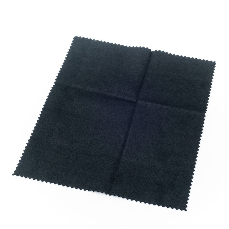 Laveta din microfibra pentru ochelari, Negru