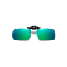 Lentile polarizate pentru ochelari de vedere, tip Clip On, Verde reflex