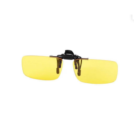 Lentile polarizate pentru ochelari de vedere, tip Clip On, Galben