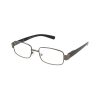 Ochelari de vedere cu lentile din plastic, rama metalica si balamale cu arcuri metalice, P382N Negru