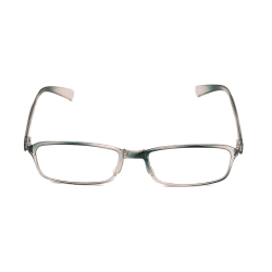Ochelari de vedere flexibili cu lentile din plastic, rama silicon si balamale cu arcuri metalice O1209G
