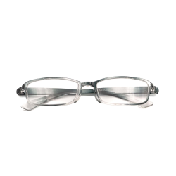 Ochelari de vedere flexibili cu lentile din plastic, rama silicon si balamale cu arcuri metalice O1209G