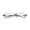 Ochelari de vedere flexibili cu lentile din plastic, rama silicon si balamale cu arcuri metalice O1209G
