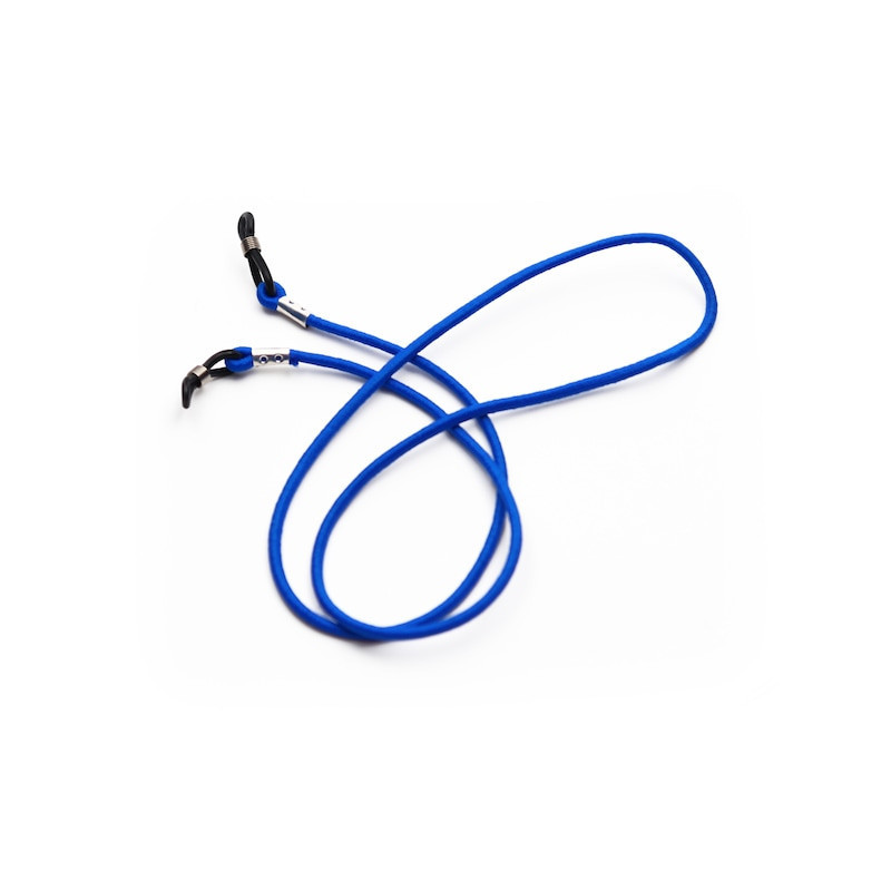 Snur pentru ochelari elastic, Albastru, 67 cm