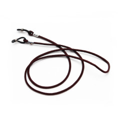Snur pentru ochelari elastic, Maro, 67 cm