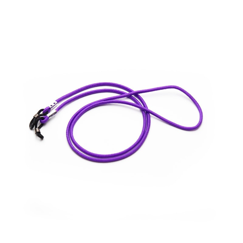 Snur pentru ochelari elastic, Mov, 67 cm